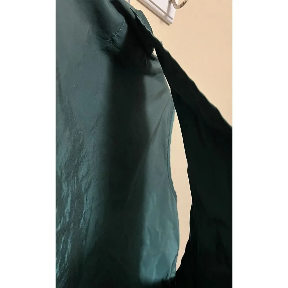 Vtg Western Trails Hunting‎ Fishing Outdoor Vest Green Bend OR Pockets Men's L